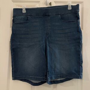 DKNY Dark Blue Jean Shorts